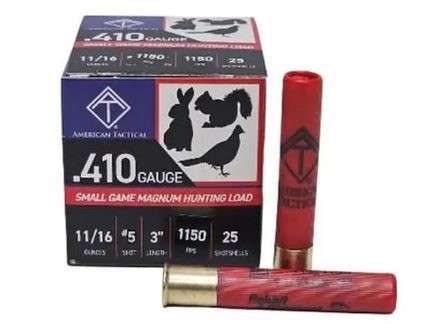 ATI .410 Bore Shotgun Shells Hunting Load #5 11/16 oz 3 in