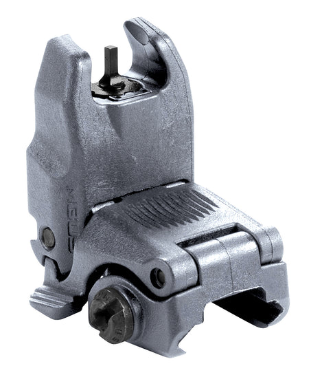 Magpul MBUS MAG247-GRY Polymer Spring-Loaded Flip-Up Front Sight Gray AR-15
