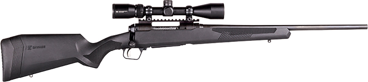 Savage Arms 57310 110 Apex Hunter XP 25-06 Rem 4+1 24", Matte Black Metal, Synthetic Stock, Vortex Crossfire II 3-9x40mm Scope