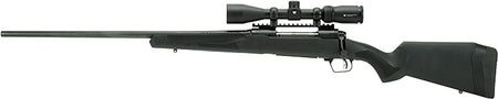 Savage Arms 57323 110 Apex Hunter XP 25-06 Rem 4+1 24", Matte Black Metal, Synthetic Stock, Vortex Crossfire II 3-9x40mm Scope, Left Hand