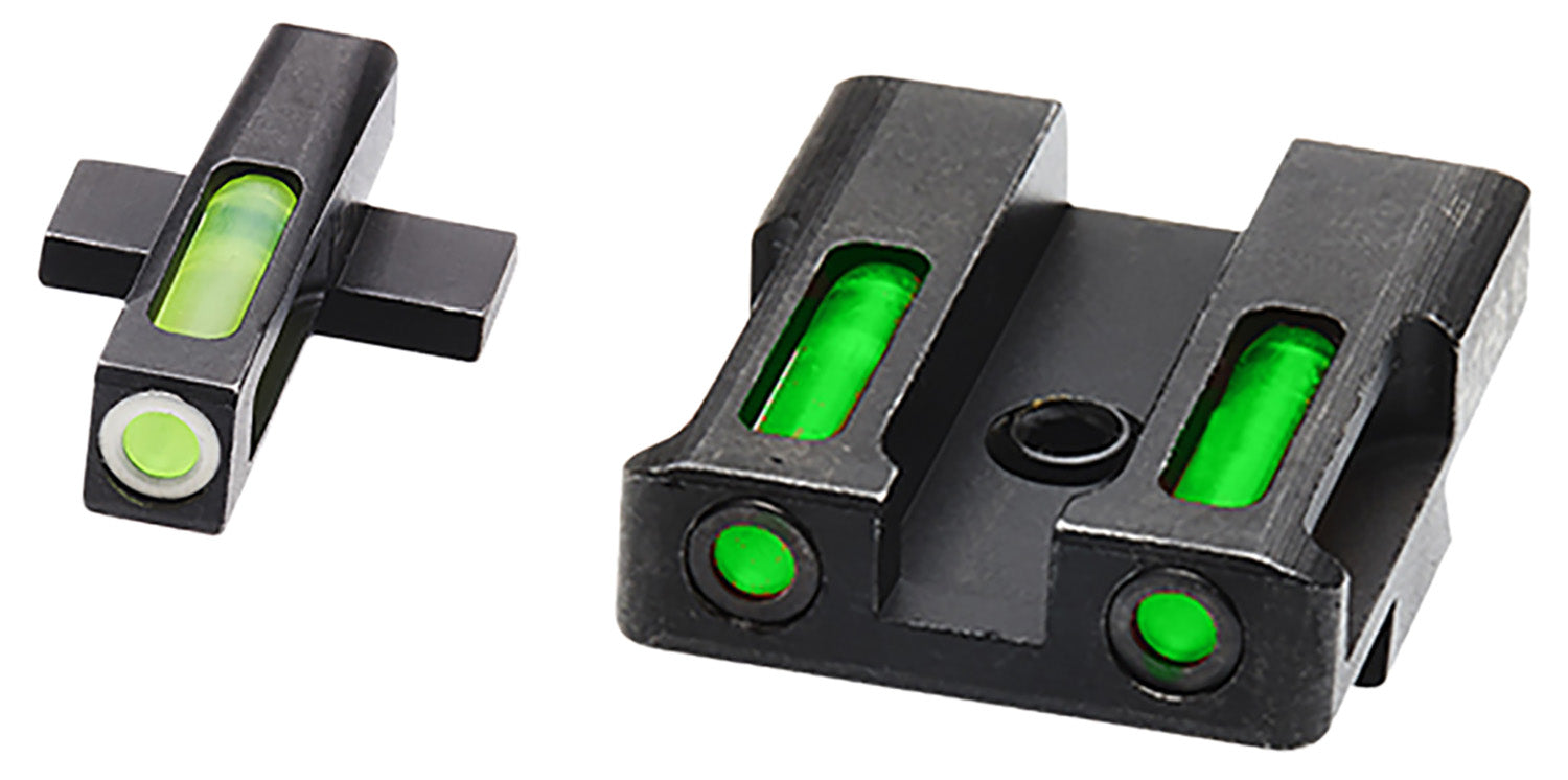 HiViz XDN321 Springfield XD LiteWave H3 Tritium and Fiber Optic Night Sight Set