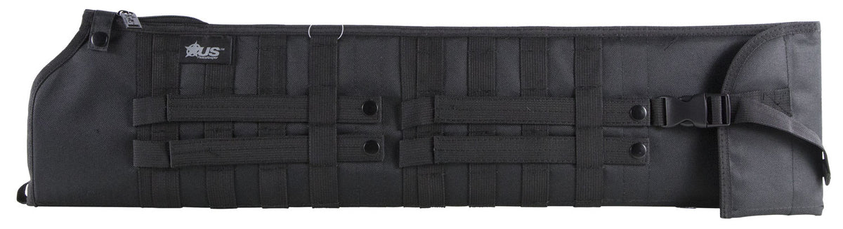 US PeaceKeeper Shotgun Scabbard Black 600D Polyester Adjustable Length Detachable Sling