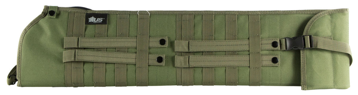 US PeaceKeeper Shotgun Scabbard OD Green 600D Polyester Adjustable Detachable Sling