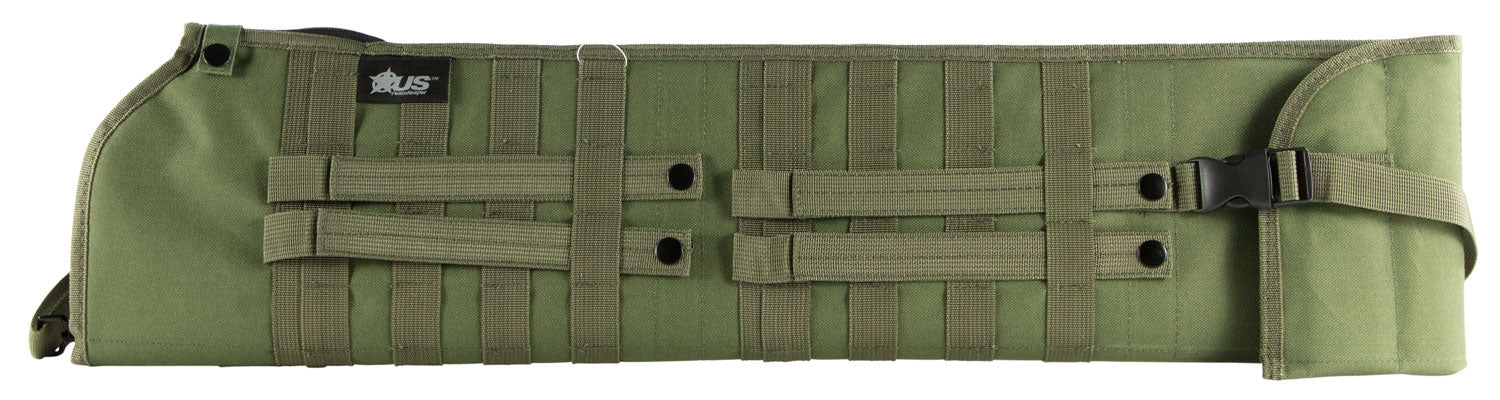 US PeaceKeeper Shotgun Scabbard OD Green 600D Polyester Adjustable Detachable Sling