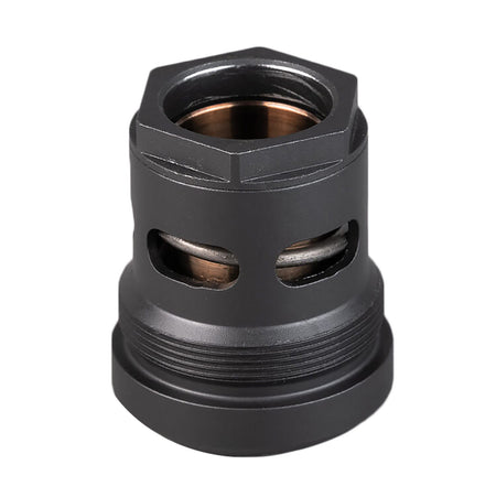 SilencerCo AC2447 9mm Luger 3-Lug Quick-Attach Suppressor Mount Black Steel