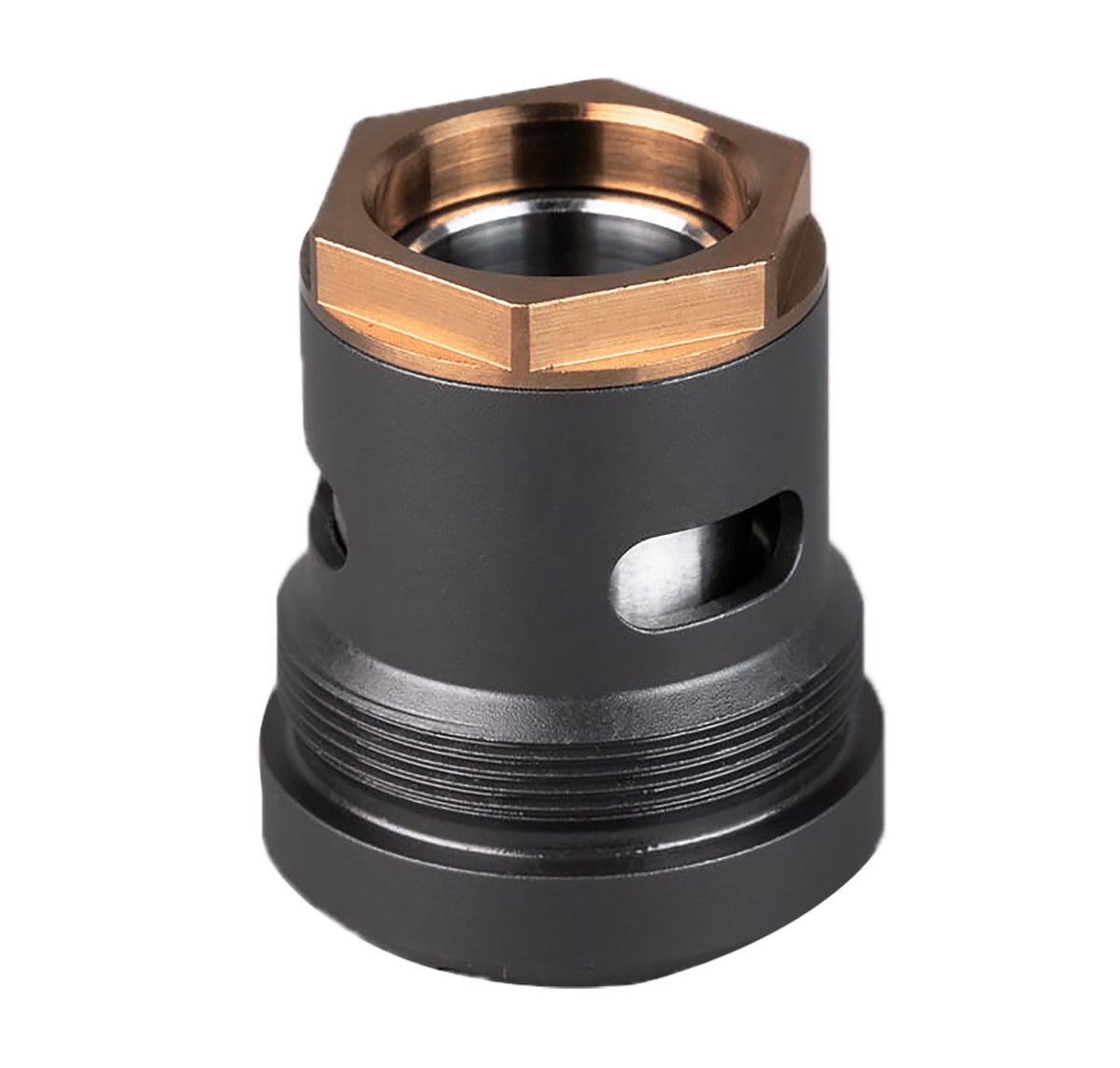 SilencerCo AC2448 .45 ACP 3-Lug Quick-Attach Suppressor Mount Black Steel