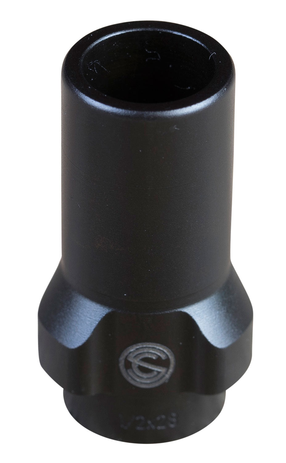 SilencerCo AC2607 9mm Luger 3-Lug Muzzle Device 1/2x36 tpi Steel