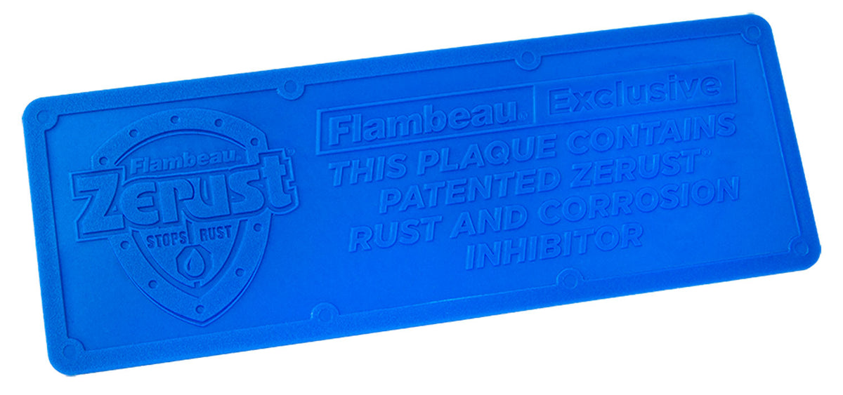 Flambeau 6649ZR Zerust Anti-Corrosion Plaque for Pistol Cases Truck Boxes and Tackle Boxes