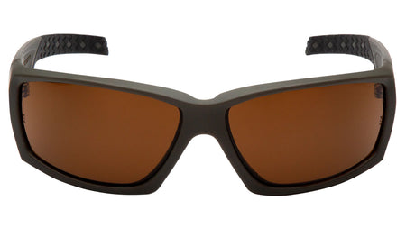 Pyramex Venture Gear Tactical Overwatch Adult Anti-Fog Bronze Lens Polycarbonate OD Green Frame
