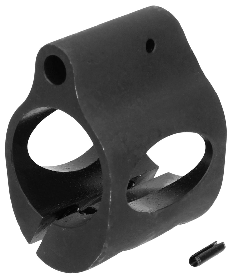 TacFire Clamp On Low Profile Gas Block .750" Diameter, Parkerized Steel, AR-15/M16