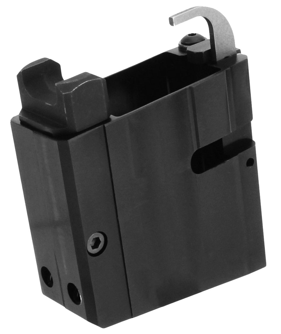 TacFire 9mm Luger Colt SMG Magwell Adapter for .223/5.56 AR Lowers - Hardcoat Anodized Black