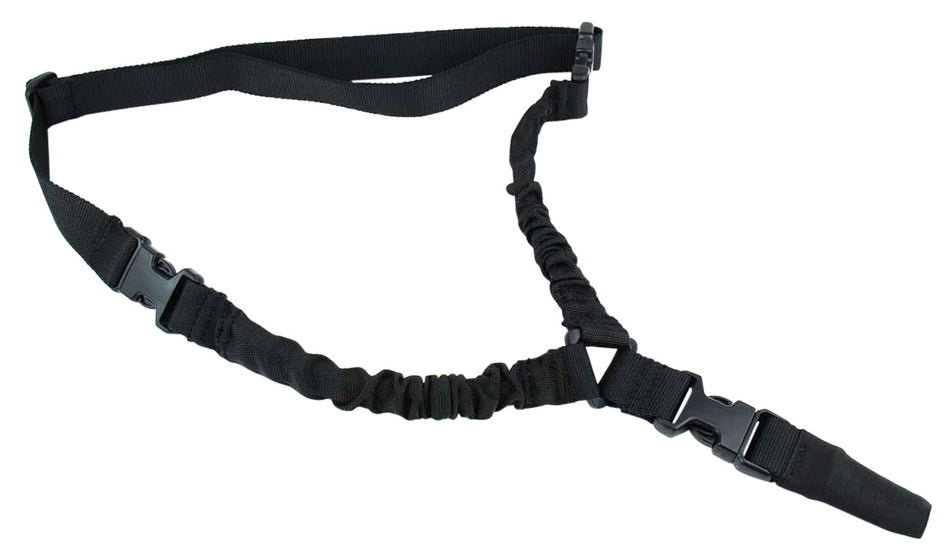 TacFire SL002B Black Nylon One-Point Double Bungee Sling 30"-40" OAL Rifle