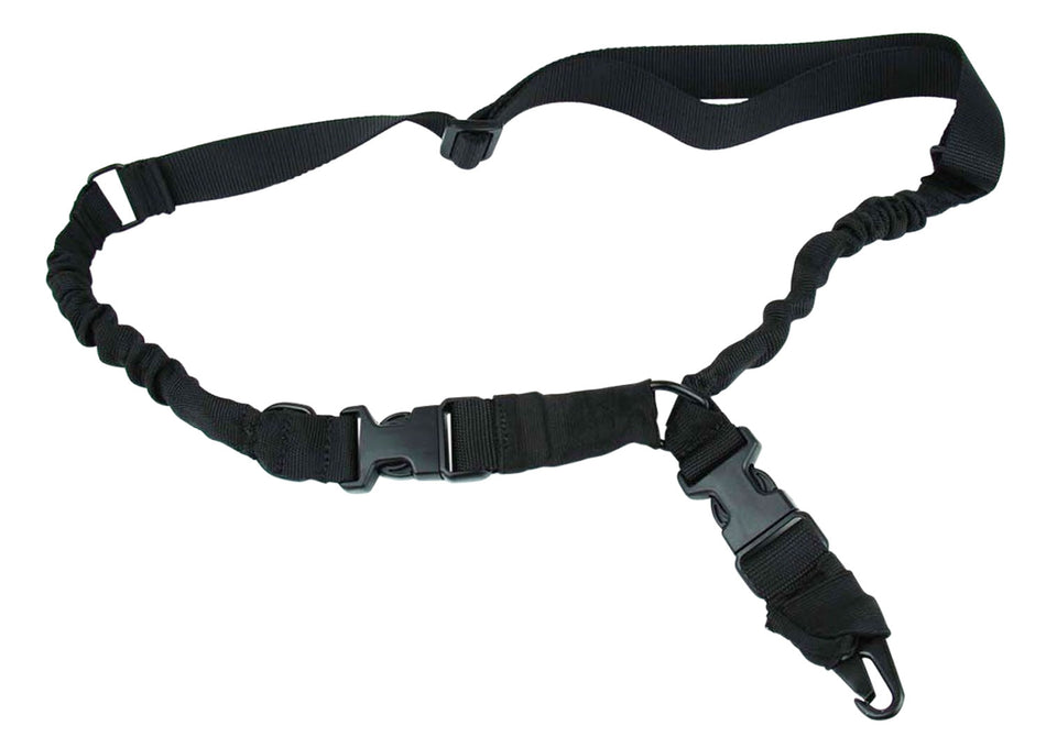 TacFire SL003B Black Nylon 2-to-1 Point Double Bungee Sling 30"-40" OAL Rifle