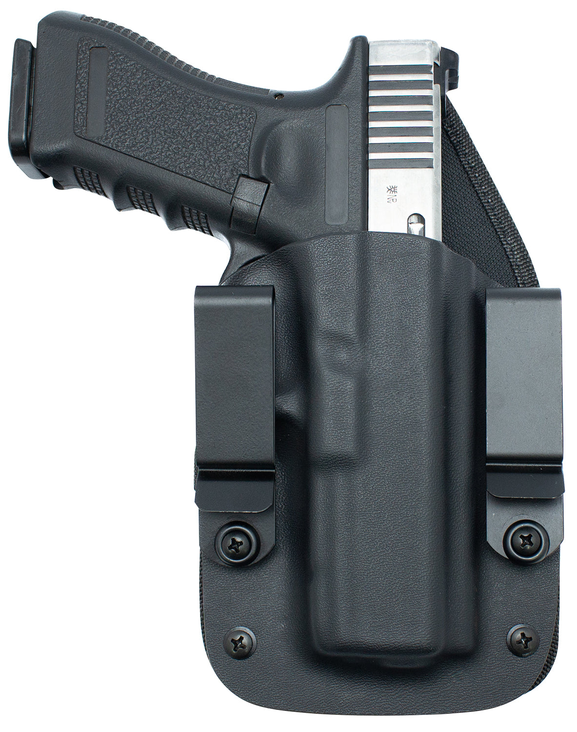 TX 1836 RECRUIT635 Kydex Recruiter Inside Waistband Holster Belt Clip Springfield XDS Right Hand Black