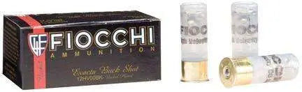 Fiocchi 12 Gauge Shotgun Shells  00 Buck 1-1/8 oz 2.75 in