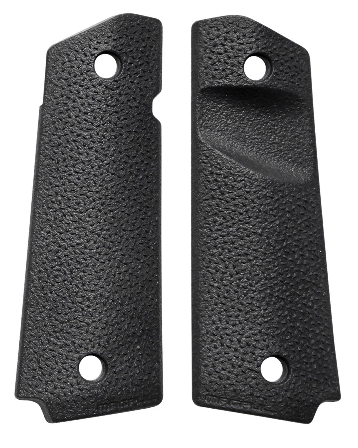 Magpul MOE 1911 Full-Size Black Polymer Grip Panels with Aggressive TSP Texture