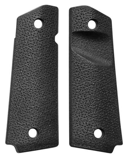 Magpul MOE 1911 Full-Size Black Polymer Grip Panels with Aggressive TSP Texture