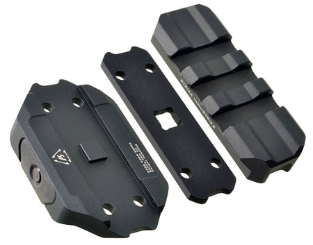 Strike Industries R.E.X. Riser REXRISERBK Black Anodized Co-Witness Picatinny Riser Mount