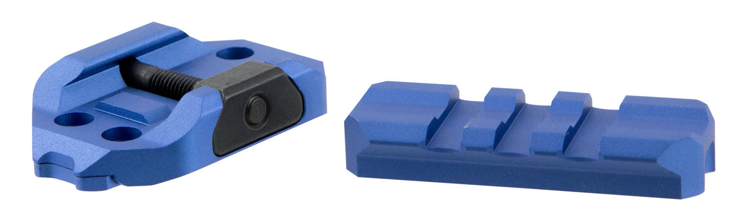 Strike Industries R.E.X. Riser REXRISERBL Blue Anodized Co-Witness Picatinny Riser Mount