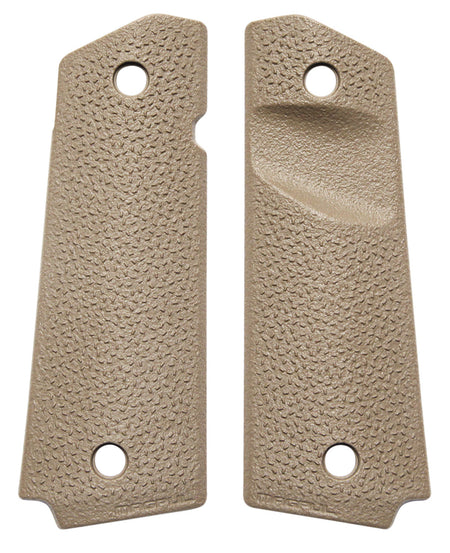 Magpul MAG544-FDE Flat Dark Earth MOE Grip Panels for Full Size 1911 - Aggressive TSP Texture Polymer