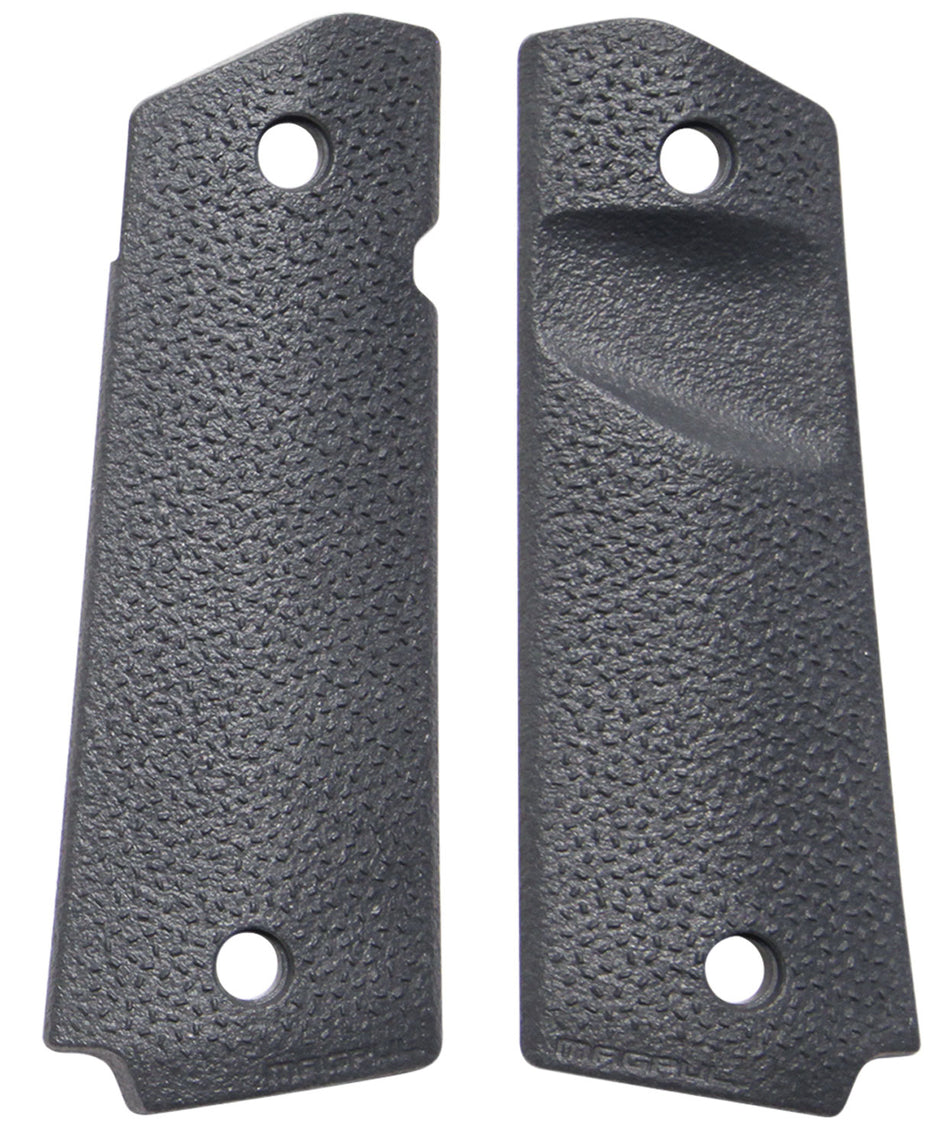 Magpul MAG544-GRY Gray MOE Grip Panels for Full Size 1911 - Aggressive TSP Textured Polymer