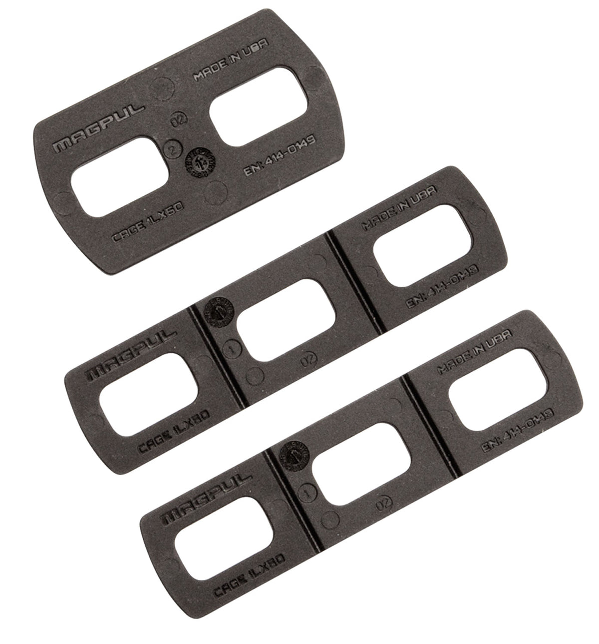 Magpul M-LOK to MOE Adapter Plates Kit Black MAG478-BLK