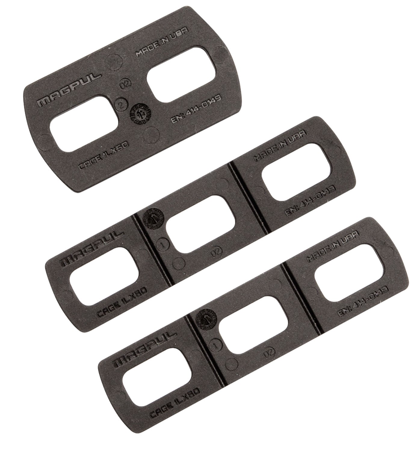 Magpul M-LOK to MOE Adapter Plates Kit Black MAG478-BLK