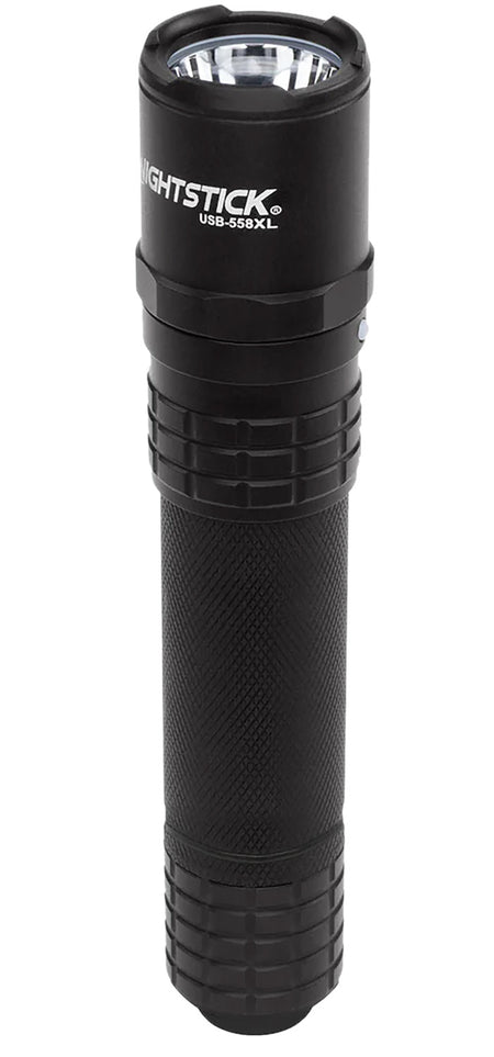 Nightstick USB558XL Rechargeable Tactical Flashlight Black 1100 Lumens Max White LED