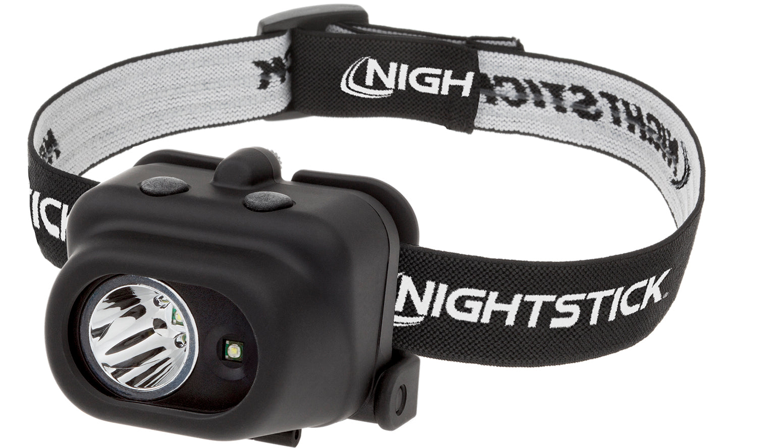 Nightstick NSP4608B Multi-Function Headlamp Black White LED Spotlight and Floodlight