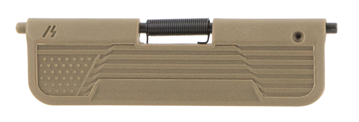 Strike ARUDCEFLAG Ultimate Dust Cover Flag Engraved AR-15 Flat Dark Earth
