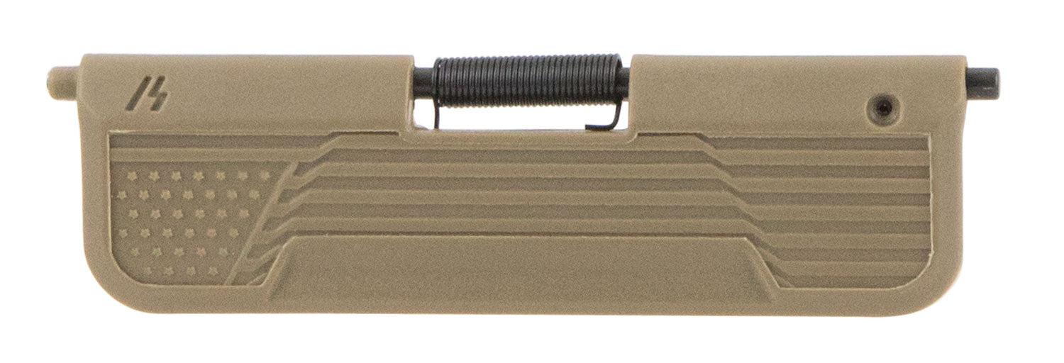 Strike ARUDCEFLAG Ultimate Dust Cover Flag Engraved AR-15 Flat Dark Earth