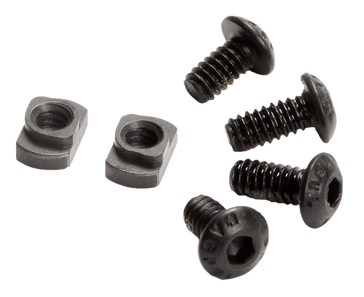 Magpul M-LOK T-Nut Replacement Set Black 4140 Chromoly Steel Mil-Spec Phosphate Finish (MAG615-BLK)