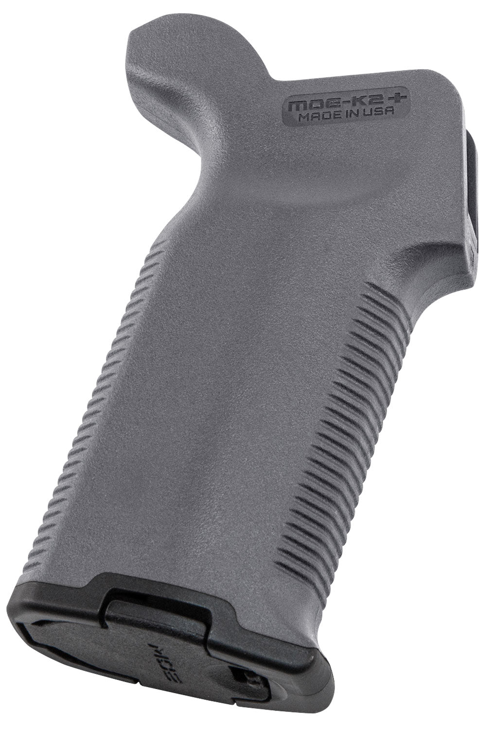 Magpul MAG532-GRY Gray MOE-K2+ Grip for AR-15, AR-10, M4, M16, M110, SR25 - Rubber Overmolded