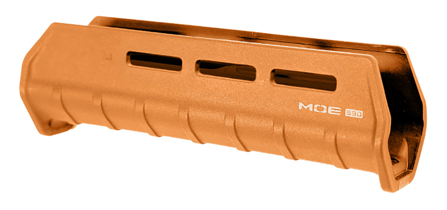 Magpul MOE M-LOK Shotgun Handguard Orange Drop-In Replacement for Mossberg 590 and 590A1