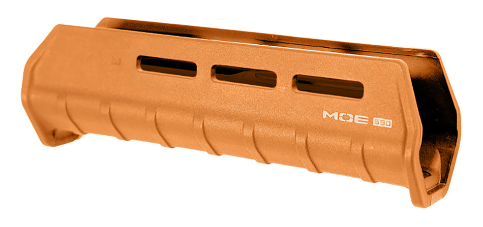 Magpul MOE M-LOK Shotgun Handguard Orange Drop-In Replacement for Mossberg 590 and 590A1