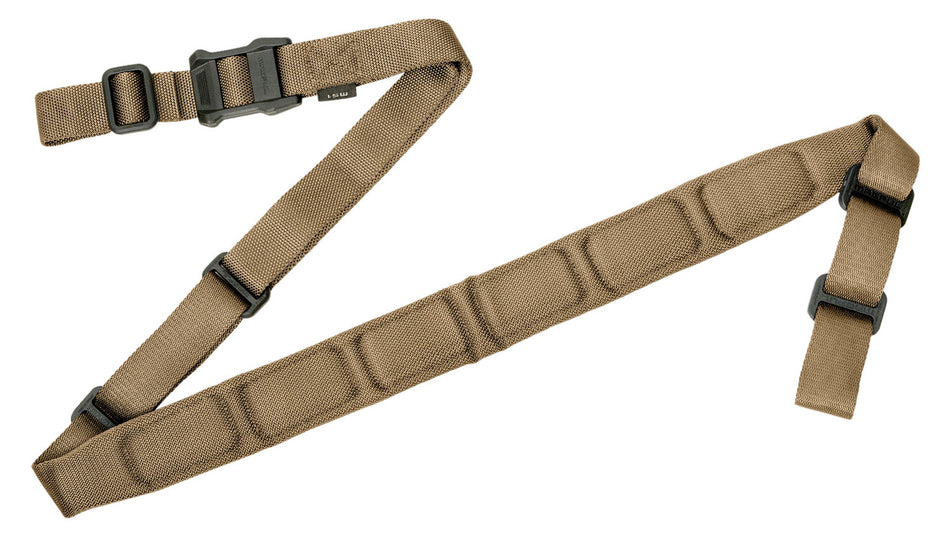 Magpul MS1 Sling Padded Coyote Tan Adjustable 48"-60" OAL Dedicated Two-Point Rifle