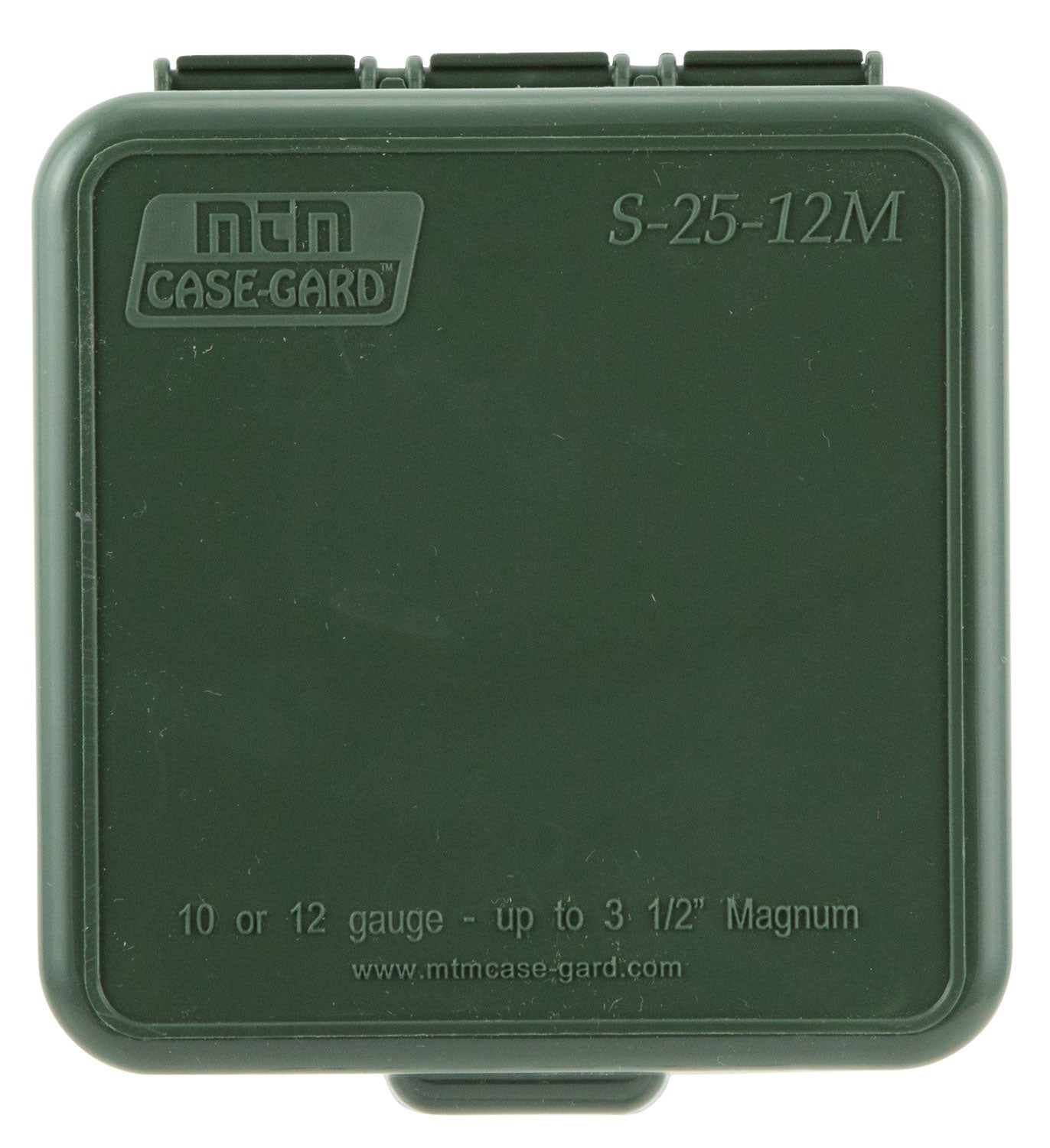 MTM Case-Gard Flip-Top Shotshell Storage Box Multi-Gauge Forest Green 25 Round