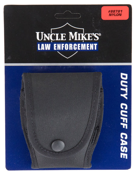 Uncle Mike's 88781 Single Duty Cuff Case Nylon Black for 2.25" Belts