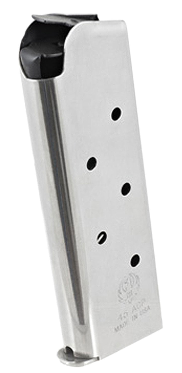 Ruger 90664 7rd 45 ACP Stainless Steel Mag for SR1911 Officer