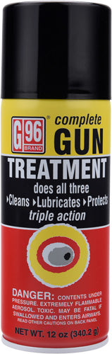 G96 Gun Treatment Aerosol 12oz Polymer Safe Firearm CLP Case Pack 12