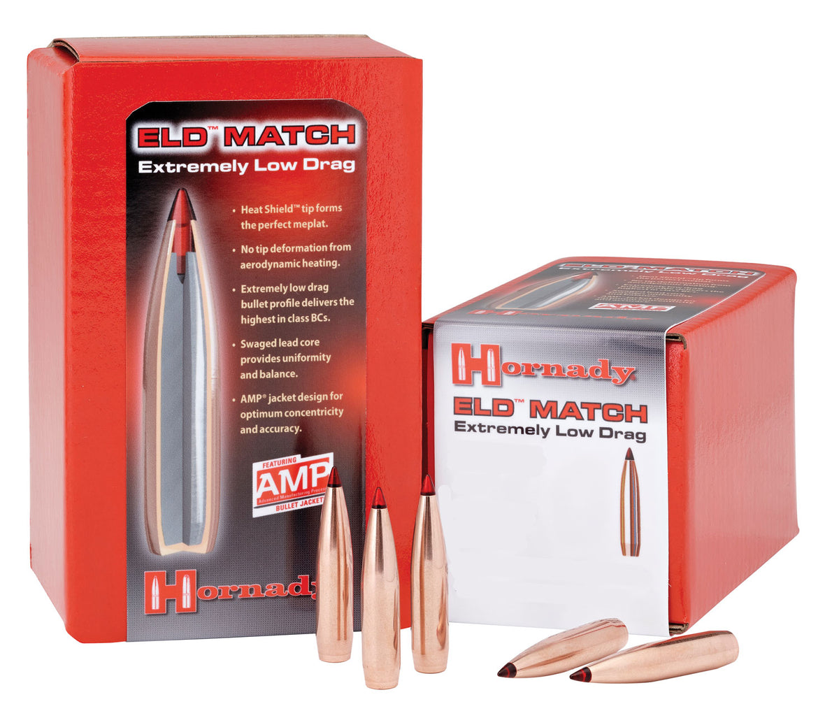 Hornady 6.5mm .264 140 Grain Extremely Low Drag Match ELD-M Bullets 100/Box