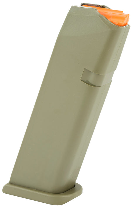 Glock 9mm Luger 17-Round Magazine Fits G17 OD Green Polymer