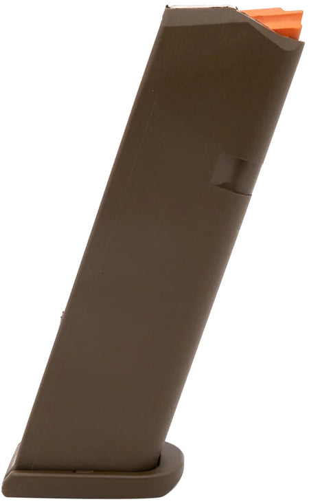 Glock 47459 G17 17rd 9mm Luger Flat Dark Earth Polymer Magazine