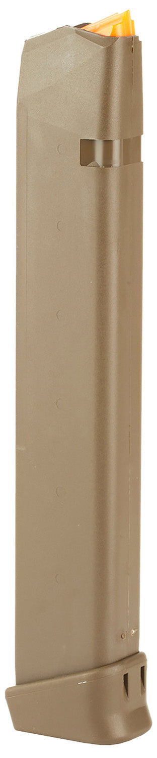 Glock 47463 33rd 9mm Luger Flat Dark Earth Magazine Fits G17/19/26/34/45