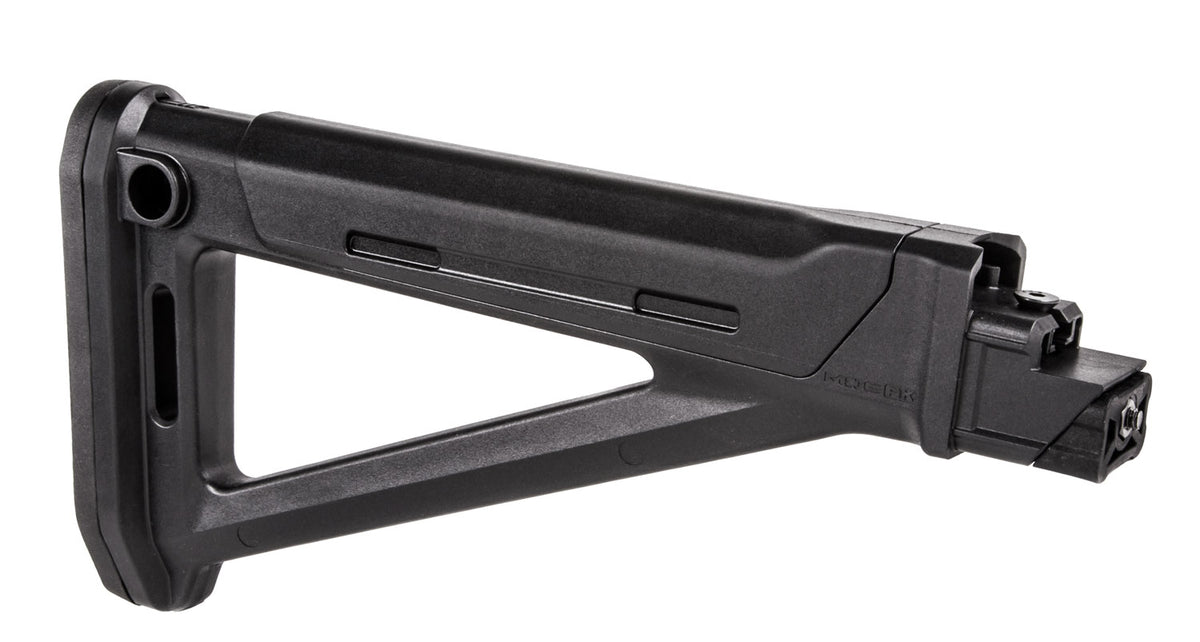 Magpul MOE AK Fixed Stock Black Synthetic for Stamped-Receiver AK Rifles