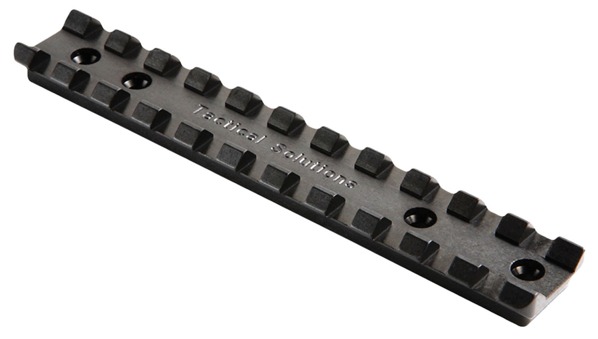 Tactical Solutions Standard Picatinny Scope Base for Ruger 10/22 Black Aluminum
