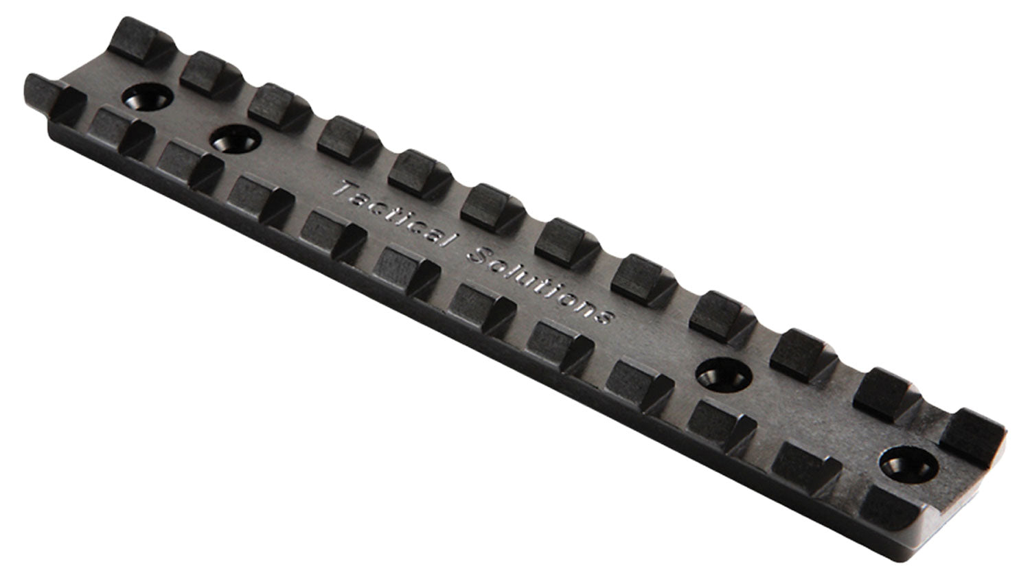 Tactical Solutions Standard Picatinny Scope Base for Ruger 10/22 Black Aluminum