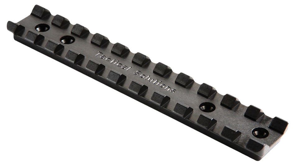 Tactical Solutions Standard Picatinny Scope Base for Ruger 10/22 Black Aluminum