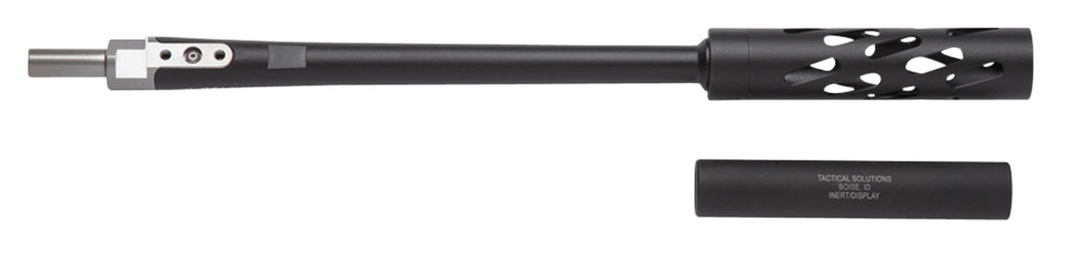 Tactical Solutions 1022TDSBXMB SB-X 22 LR 16.625" Black Matte Tapered Barrel with Inert Display Suppressor for 10/22 Takedown
