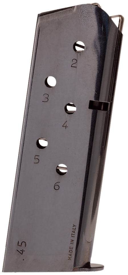 Taurus 1911 Officer 6rd .45 ACP Blued Metal Handgun Magazine